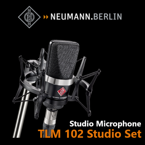 공식수입 노이만 TLM102 Studio SET (블랙)
