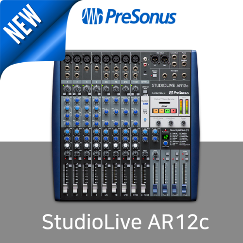[당일출고] presonus studiolive AR12c 프리소너스 USB-c 12채널 믹서