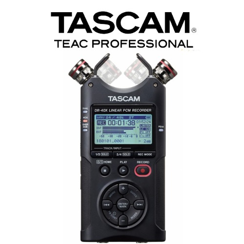 [정식수입] TASCAM 필드 레코더 DR-40X