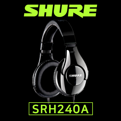 SHURE SRH240A 슈어 헤드폰