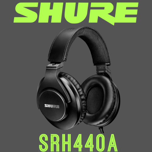 [정식수입/신형] 슈어 SRH440A 모니터링 헤드폰