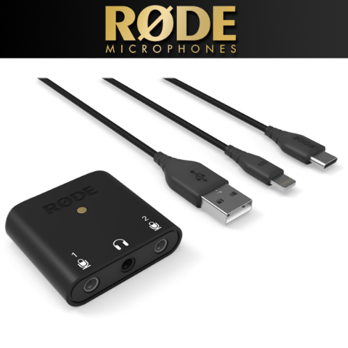 RODE AI-Micro 컴팩트 모바일 인터페이스 3,5mm TRS TRRS