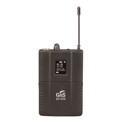GNS GP-930 지앤에스 900MHz 무선 마이크 송신기 밸트팩 마이크