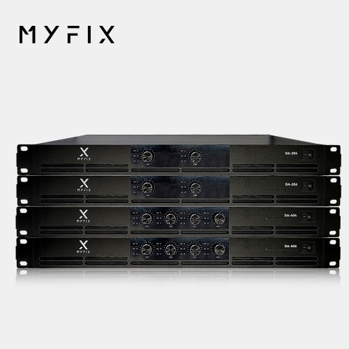 MYFIX DA-404 / DA-406 마이픽스 4채널 디지털 파워앰프 공연장용 전문가용