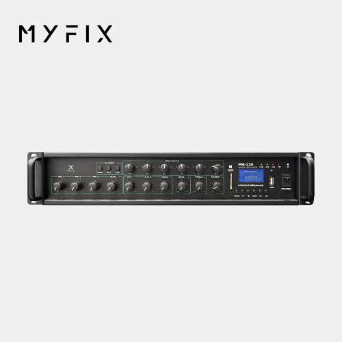 MYFIX PM-120, PM-250, PM-350 6 Zone Mini Amp Mixer 마이픽스 방송용 6존 통합 앰프