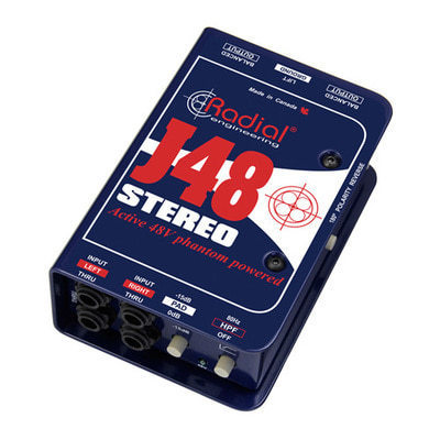 [RADIAL] 라디알 J48 Stereo / J48스테레오 / 액티브 다이렉트 박스