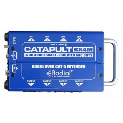 [RADIAL] Catapult RX4M / 오디오 스네이크 스플리터