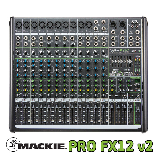 [MACKIE] 맥키 PROFX16v2/ 컴팩트 믹서 /16채널 이펙터믹서 / usb내장