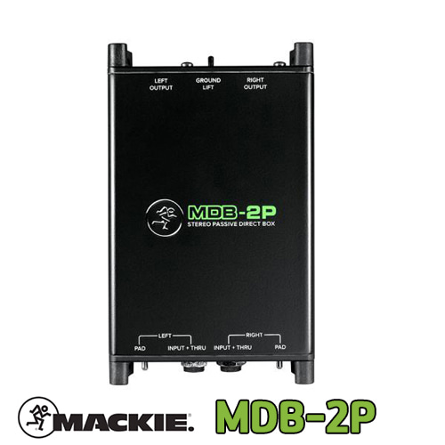 [MACKIE] 맥키 MDB-2P 1채널 패시브 다이렉트박스 수입정품