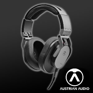 Austrian Audio Hi-X55 귀가 편안한 오버이어 헤드폰