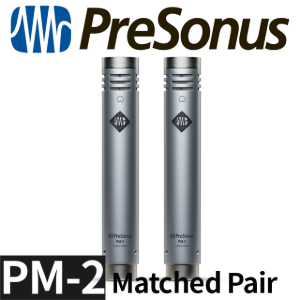 PRESONUS PM-2 프리소너스 악기 합창단 펜슬 마이크 Matched Pair