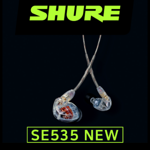 SHURE  SE535 NEW (클리어) 슈어 이어폰