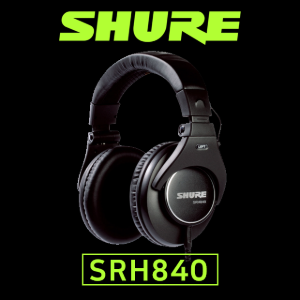 SHURE SRH840 슈어 헤드폰 정식수입품