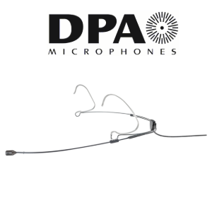 DPA 4466-OC-R-B03 헤드셋 마이크 블랙 3-Pin LEMO