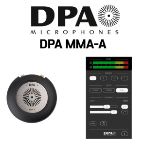 DPA MMA-A 모바일 오디오 인터페이스 iOS, Mac OSX, Windows 호환