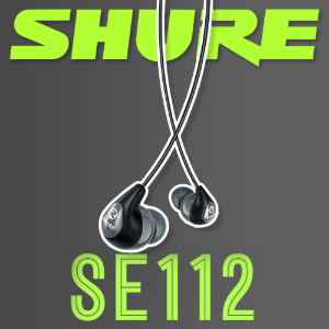 SHURE SE112 슈어 모니터링 이어폰