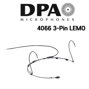 DPA 4066 (3-Pin LEMO 커넥터)