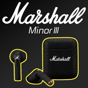 정품 마샬 MINOR III 블루투스 이어폰 마샬 마이너3 이어폰