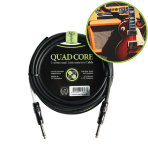 고퍼우드 Quad Core Cable 3M 기타/베이스 케이블