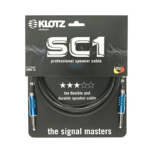 KLOTZ SC1PP PROFESSIONAL 클로츠 스피커 케이블 (TS-TS)