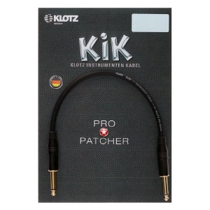 KLOTZ KIK PRO 클로츠 기타 패치 케이블 0.3M (TS-TS)