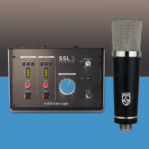 Solid State Logic SSL2 /Lauten LA220 오디오 인터페이스+마이크
