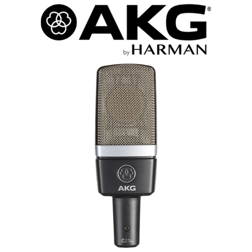 AKG C214 콘덴서 마이크 보컬용 악기용 레코딩 마이크