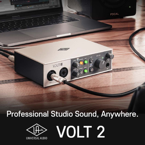 당일발송 Universal Audio UA VOLT2 유니버셜오디오 오디오인터페이스