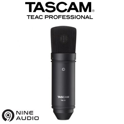 TASCAM TM-80 / 타스캄 공식수입원 정품 / 스튜디오 콘덴서 마이크 / 18mm 라지 다이아프램 / 레코딩 마이크