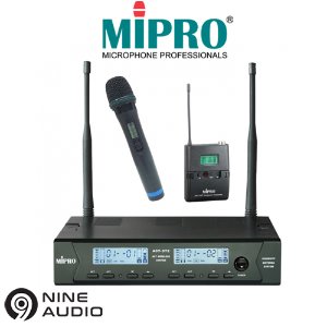 MIPRO 미프로 ACT-372DM 전문가용 2채널 무선마이크 전문가용