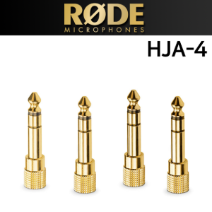 Rode HJA-4 3.5mm 헤드폰 젠더 (4개입)
