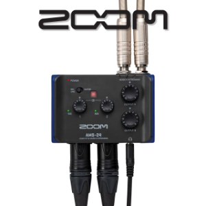 ZOOM AMS-24 USB 줌 오디오 인터페이스 (스트리밍)