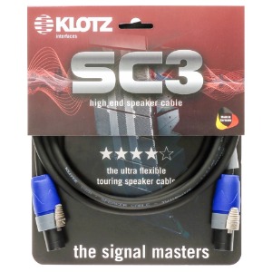 KLOTZ SC3 클로츠 프로페셔널 스피커 케이블 (스피콘 2P-스피콘 2P)
