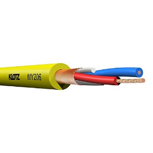 KLOTZ MY206 클로츠 프로페셔널 마이크 케이블 (노란색)