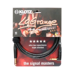 KLOTZ LaGrange SUPREME 클로츠 기타 케이블 (TS-TS ㄱ자,Neutrix 커넥터)
