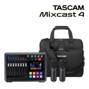 TASCAM Mixcast4 팟캐스트 오디오믹서 올인원 타스캠