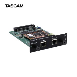 TASCAM IF-DA64 타스캠 DA-6400, DA-6400DP용 Dante 옵션 인터페이스 카드