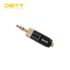 데이티 DEITY DA35 Microdot to 락킹 3.5mm TRS 어댑터